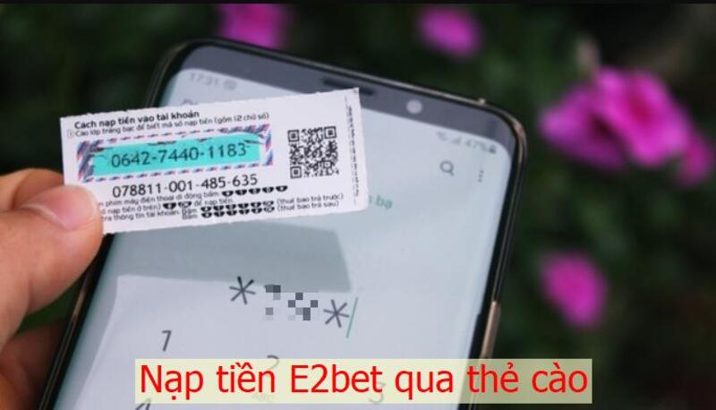Nạp tiền qua thẻ cào
